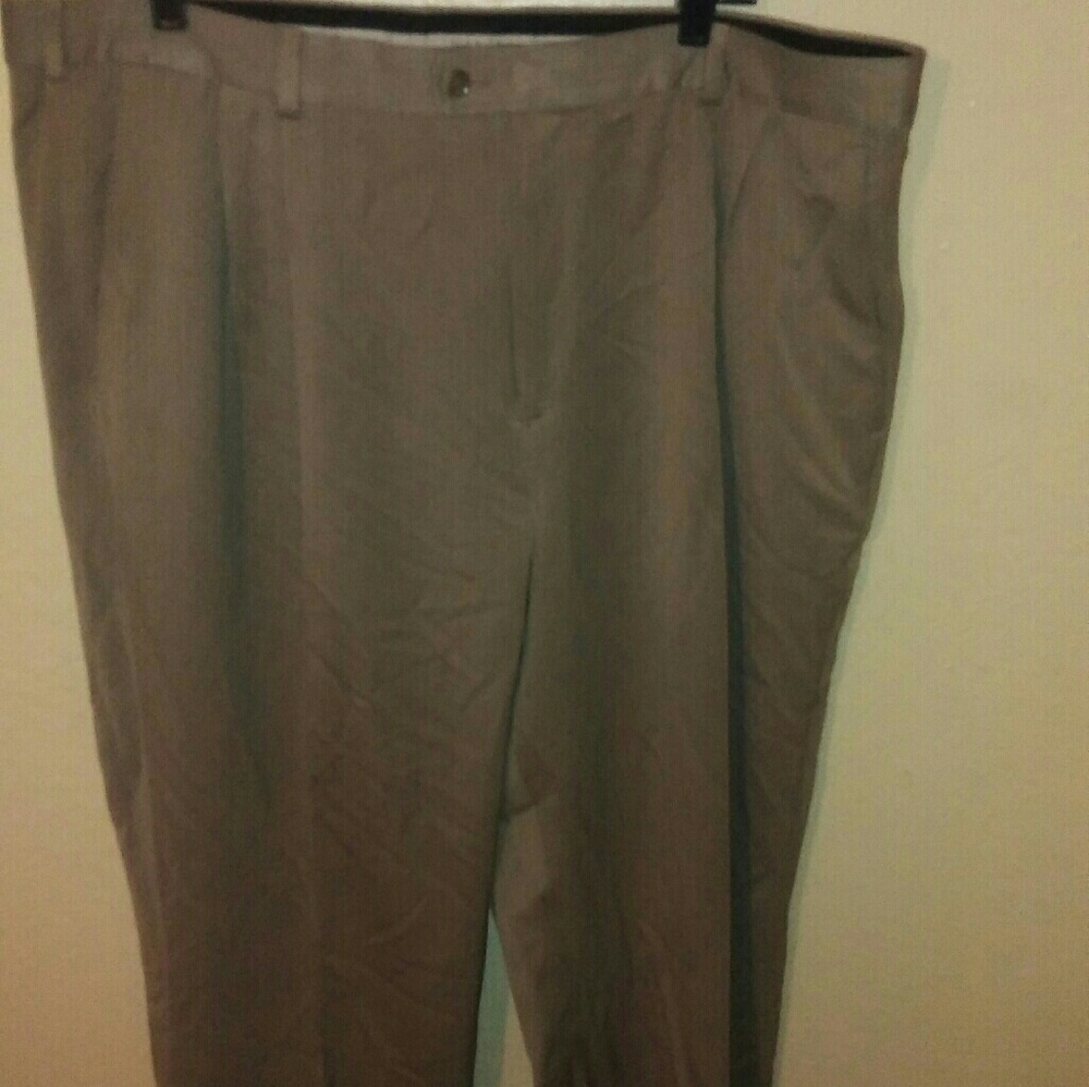Perry Ellis portfolio dress slacks tan size 40x32